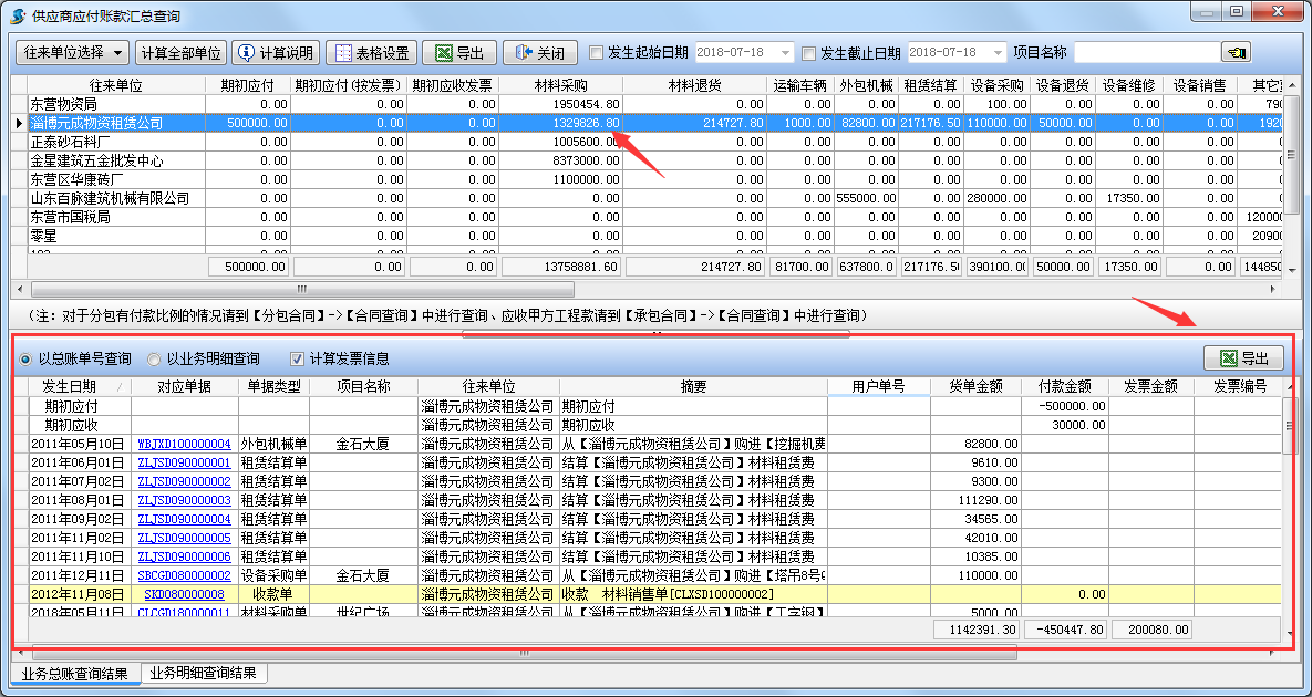 供應商應付賬款
