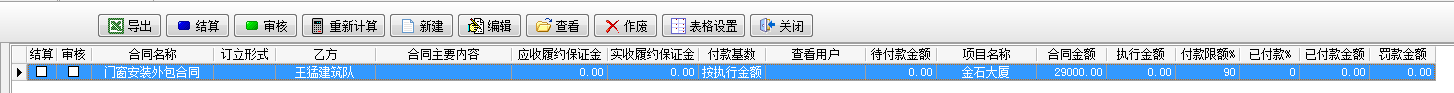 執(zhí)行付款金額